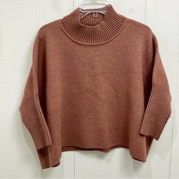 Kerisma Brown Sweater Poncho - Picture 1 of 10